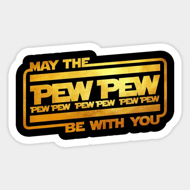 PEW PEW Sticker by RedSheep